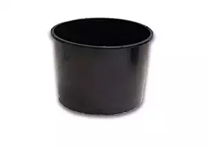 Planters Pride NSS005G2 5-Gallon Black Squat Planter