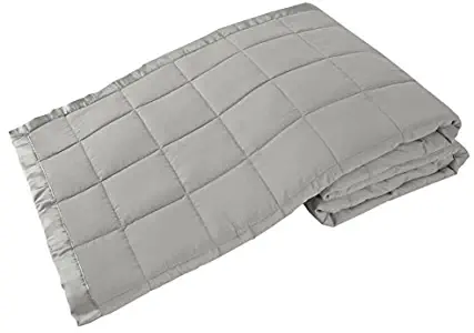 Elite Home Products Down Alternative Solid Blankets, Twin, Grey