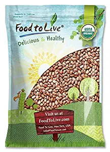 Organic Pinto Beans, 15 Pounds - Non-GMO, Kosher, Bulk