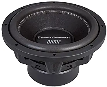 Power Acoustik BAMF-122 Bumper-122 Subwoofer 3500 Watts 12 inches Dual Suspension,Black