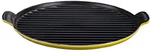 Le Creuset Cast Iron Bistro Grill, 12-2/3-Inch, Soleil