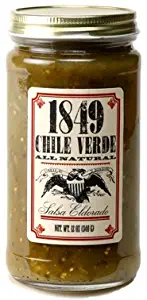 1849 Gluten Free Chile Verde Salsa, 12 oz (6 Pack)