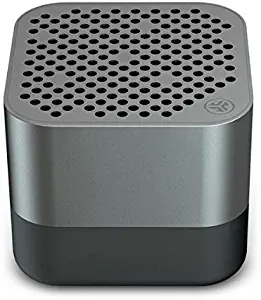 JLab Audio Crasher Micro Wireless Bluetooth Speaker | Bluetooth 2.1 | 18 Hour Battery Life | Water Resistant & Dust Resistant | USB Charging | Gunmetal