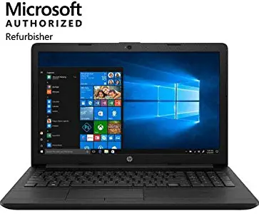 HP 15-DB0011DX 15.6" Laptop, AMD A6-9225, 4GB RAM, 1TB HDD, Windows 10 Home (Renewed)