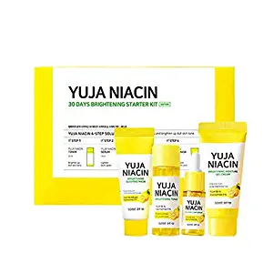 [SOME BY MI] Yuja Niacin 30 Days Brightening Starter kit(Toner 30ml+Serum 10ml+Gel Cream 30g+Sleeping Mask 20g)