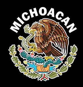 Edward & Co Michoacan Decal MICH Sticker Mexican Flag Eagle States Aguila Car Window Laptop Vinyl Escudo Bumper Truck 4.2 in (MICH Michoacan)