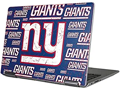 Skinit Decal Laptop Skin for Yoga 710 14in - Officially Licensed NFL New York Giants Blast Design