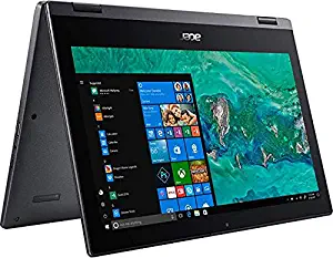 Acer Spin 1 SP111-33 Ultra Slim Touch 2-1 Laptop Intel Quad Core N5000 up to 2.7Ghz 4GB 64GB SSD 11.6in HD LED Windows 10 in S Mode HDMI Webcam (Renewed)
