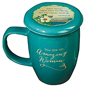 Abbey Gift Amazing Woman Mug and Coaster Set