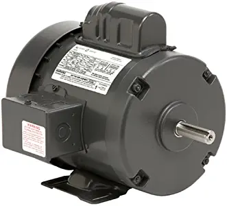 US Motors (Nidec) T2CM1J14 - General Purpose Motor - 1 ph, 2 hp, 3600 rpm, 115/208-230 V, 145T Frame, TEFC Enclosure, 60 Hz, Rigid Mount