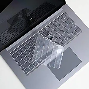 Lapogy Keyboard Cover for Microsoft Surface Laptop 3 13.5 inch Protector, 2019 Release 13.5" and 15" Soft-Touch TPU Keyboard Skin,Surface Laptop 3 Accessories