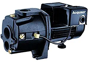 Acquaer 1 Hp 11.5GPH Cast Iron Convertible Jet Pump