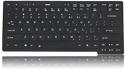 Leze Silicone Keyboard Protector Skin Cover for IBM Lenovo ThinkPad X220 X220t X220s X220i T410 T410i T410si T420 T420s T420i T510 T510i T520 T520i W510 W520 Us Layout - Black