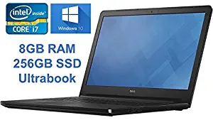 2017 Dell Latitude E7440 14.1? Business Ultrabook PC, Intel Core i7 Processor, 8GB DDR3 RAM, 256GB SSD, Webcam, Bluetooth, Windows 10 Professional (Renewed)