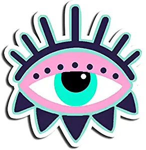 Evil Eye Sticker Oracle Eye Stickers Waterbottle Sticker Tumblr Stickers Laptop Stickers Vinyl Stickers