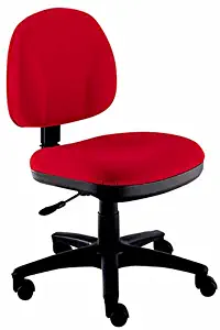 Office Master BC42 Simple Function Task Chair N20 Black Fabric