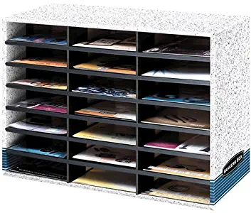 Fellowes Bankers Box 21-Compartment Literature Sorter, Letter (04210)