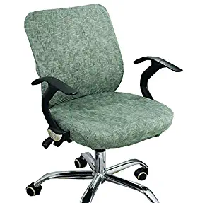 XNN Computer Office Chair Cover - Protective & Stretchable Universal Chair Covers Stretch Rotating Chair Slipcover (J)