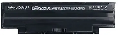 J1KND Battery High Performance for Dell Inspiron 3420 3520 13R 14R 15R 17R N3010 N4010 N5010 N7010 M5110 M4110 M501 M503, DELL TYPE: 04YRJH 383CW 06P6PN 07XFJJ 451-11510 312-0233 Notebook Laptop Batte