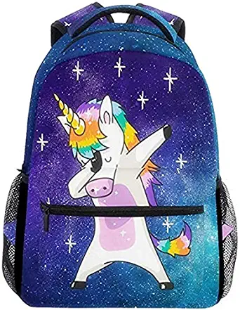 Tie Dye School Backpack Laptop Bag Shoulder Bookbag Travel Hiking Camping Daypack