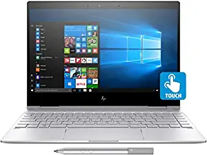HP Spectre x360 13t Touch Laptop i7-8550U Quad Core,16GB RAM,512GB SSD,13.3" IPS FHD Touch, Gorilla Glass, Win 10 Home , Natural Silver, 3 YRS McAfee Internet Security Antivirus