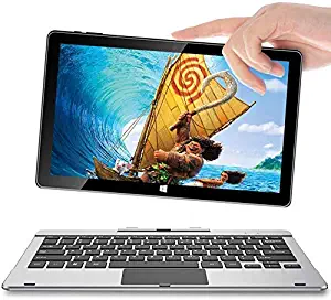11.6" Windows 10 Tablet, Jumper EZpad 6 Pro PC Tablet with Keyboard Full HD Touch Screen 2 in 1 Laptop with 6GB RAM 64GB ROM Supports 128GB TF-Card,Removable Keyboard, Mini HD, Bluetooth, USB3.0